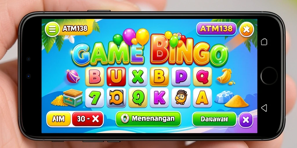 Tampilan gameplay Bingo yang seru dan interaktif di ATM138.