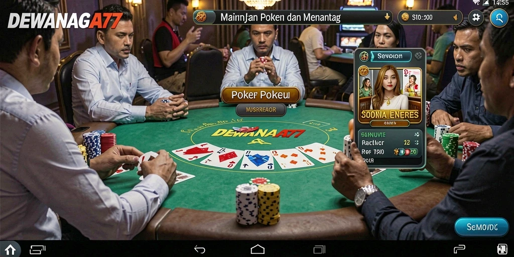 Gameplay seru DEWANAGA77 dengan tampilan efek grafis menawan.