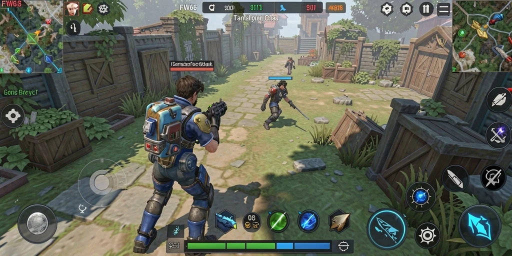 Tampilan menarik dari gameplay FW66 yang mendebarkan.