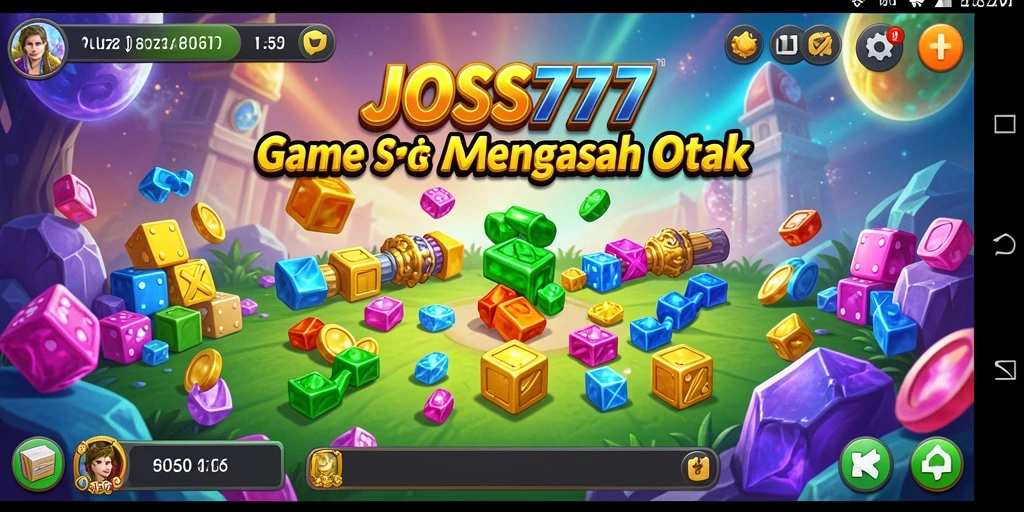Screenshot <strong>JOSS777</strong> menampilkan gameplay puzzle yang menarik.
