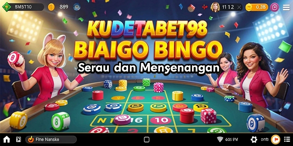Screenshot gameplay Bingo KUDETABET98 yang penuh aksi.