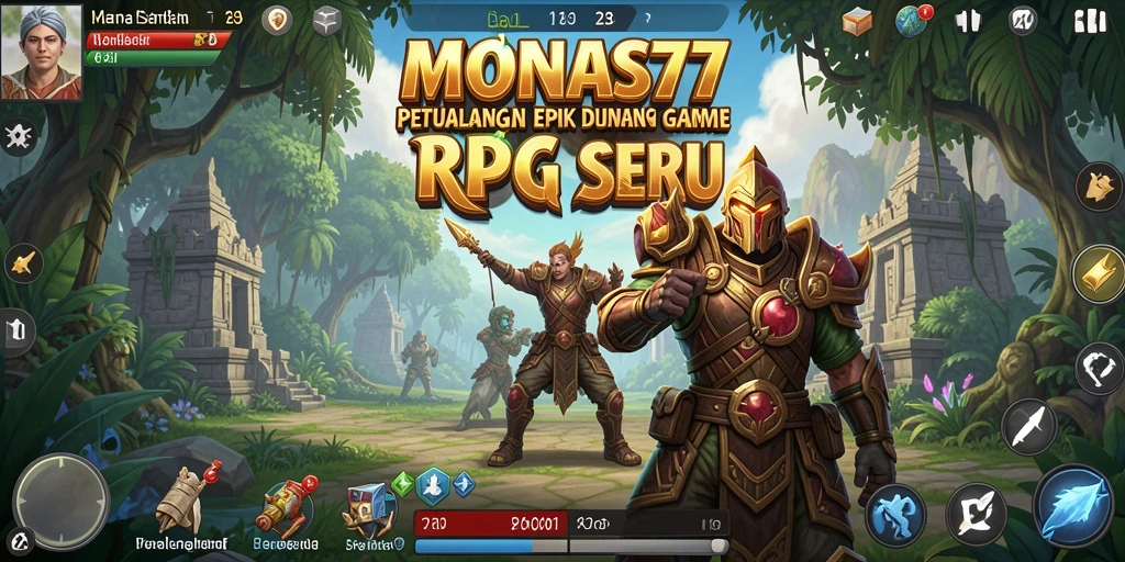 Gameplay menarik MONAS77 dengan karakter dan pertarungan seru.