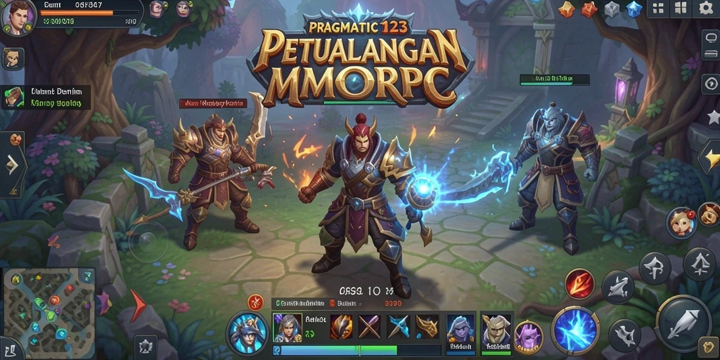 Screenshot utama PRAGMATIC123 menampilkan aksi seru di dunia MMORPG.