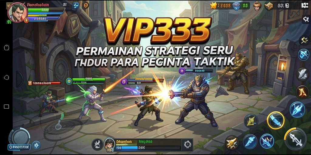 Screenshot dari gameplay VIP333 menampilkan strategi bertempur yang mendebarkan.